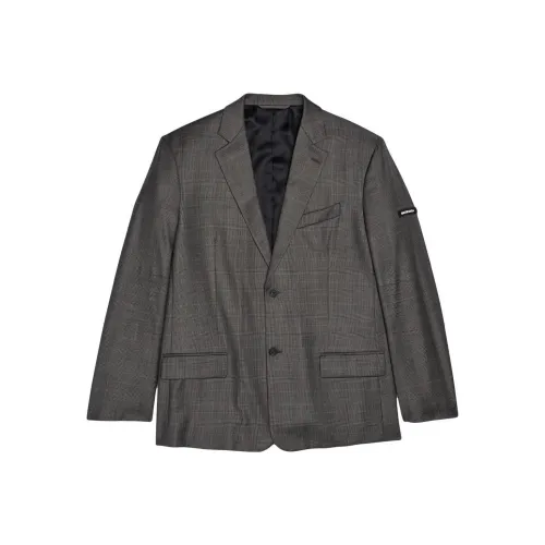 Balenciaga SS22 Business Suit Regular Fit Men's Gray