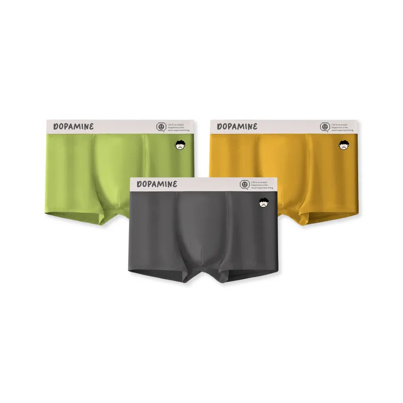 Qiao Ni Tong Underpants Men's 3 Pack-9