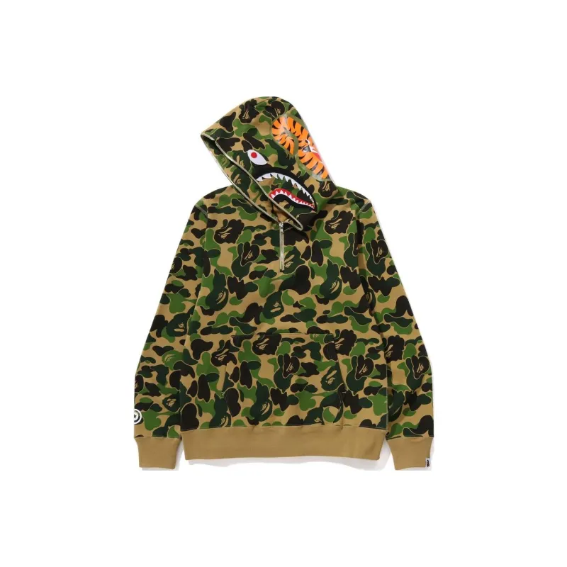 Bape Women's Abc Camo Shark Full Zip Hoodie-3