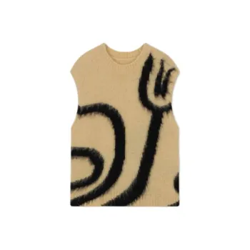 NANUSHKA Vests Men Beige Yellow