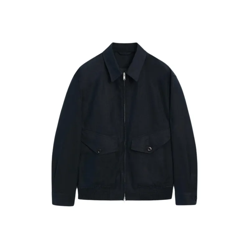 Massimo Dutti Jackets Coats Men's Navy Blue-0