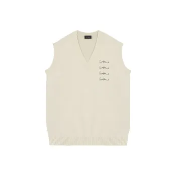 WE11DONE Logo embellished Vest