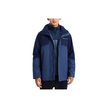 Columbia Waterproof, Windproof, Lightweight, Water Repellent Windbreaker Jacket Unisex Marine Blue