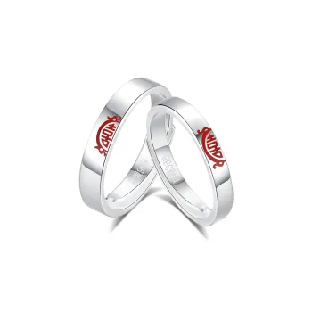 7℃ Sterling Silver Rings Unisex