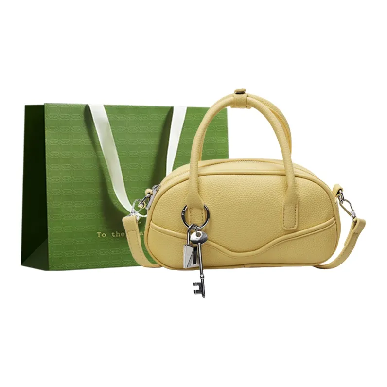 Three Ducklings PU One Shoulder Handbag Women's Ecru/Pink/Yellow/Black-8