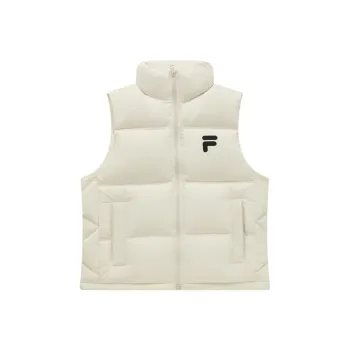 FILA FUSION FOB Series Vests Unisex Wheat Cream