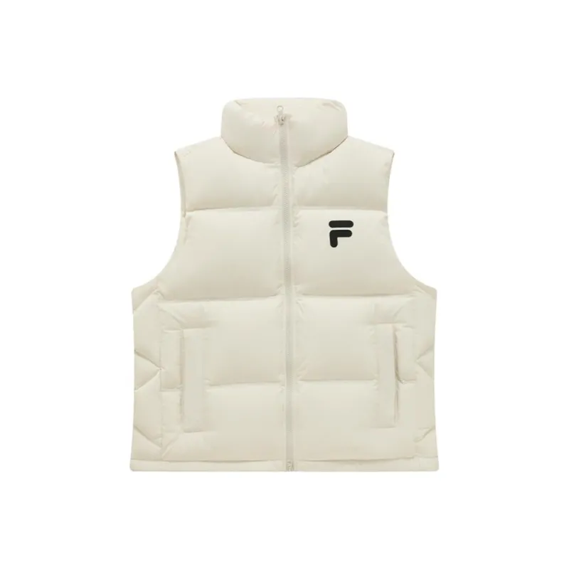 FILA FUSION FOB Series Vests Unisex Wheat Cream-0