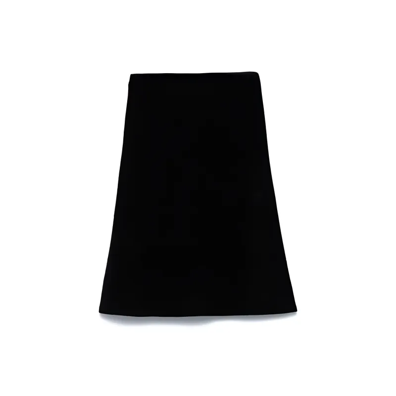 RICK OWENS/RO Wool Knit Scarves Women's Black-0