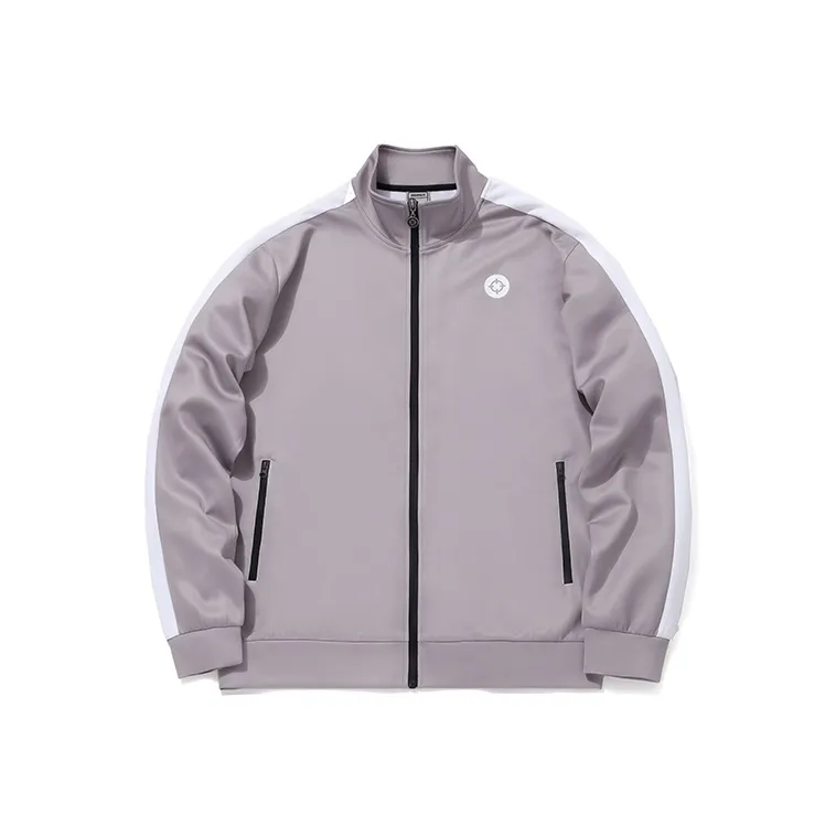 RIGORER Stand Collar Zip Up Jackets Coat Unisex-3