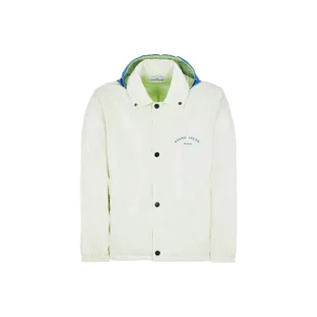 STONE ISLAND Marina Logo print Hooded Jacket