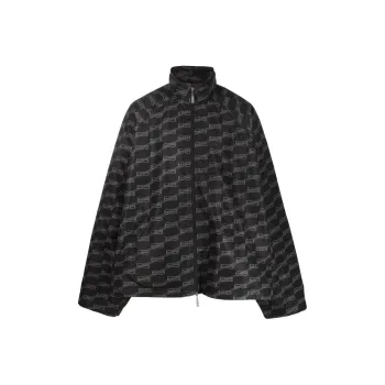Balenciaga Bb Monogram Lightweight Jacket