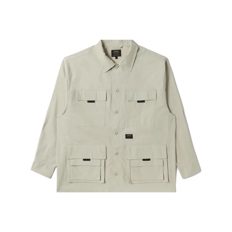 Carhartt WIP Logo patch Buttoned Jacket-5