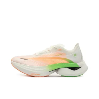 361° Running Shoes Unisex Low Top Feather White/Fluorescent Cream Peach Red