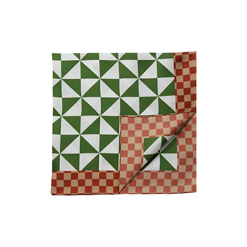 DRIES VAN NOTEN Silk Silk Scarves Women's Green-0