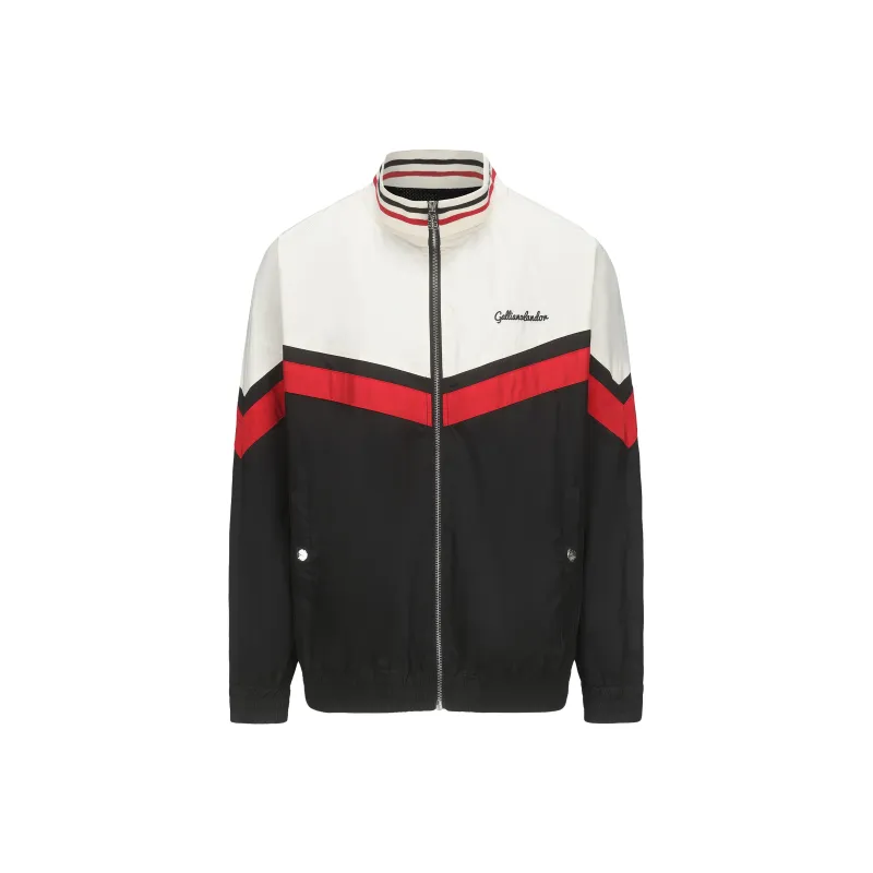 GALLIANO LANDOR Jacket Unisex Cream White Black Red-0