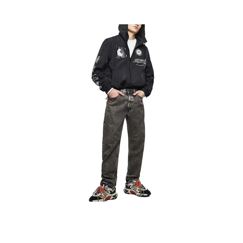 DIESEL Jackets Men Black-0