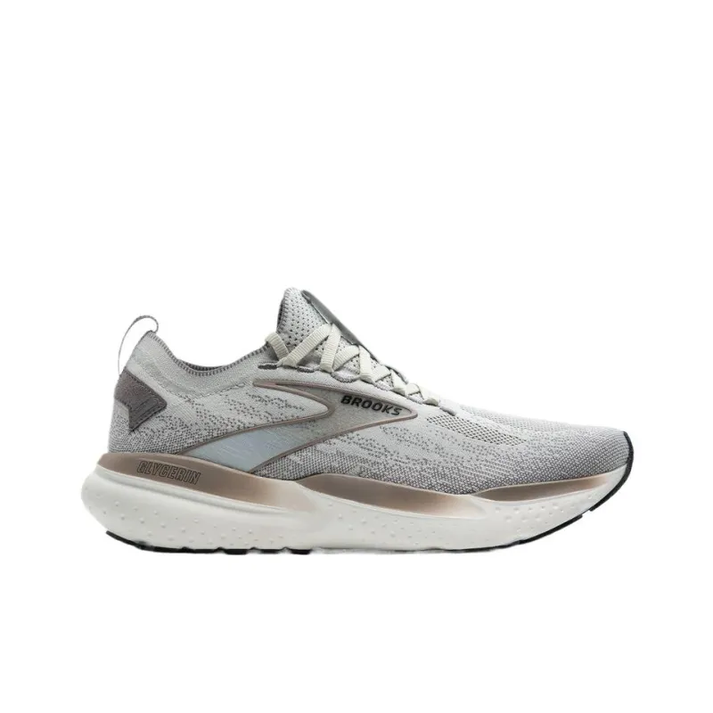 Brooks Glycerin StealthFit 21 Grey Frost Grey Champagne-1