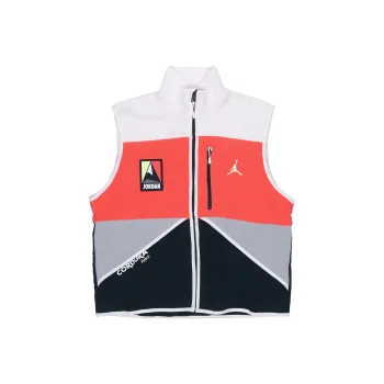 Jordan Winter Utility Vests White Orange Black