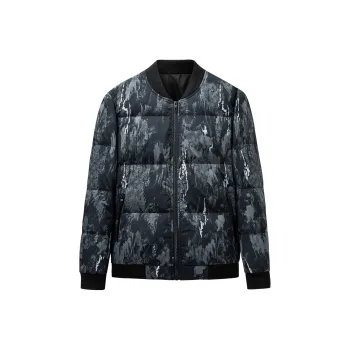 Dance With Wolves Down Jacket Men's Dark Cedar Color