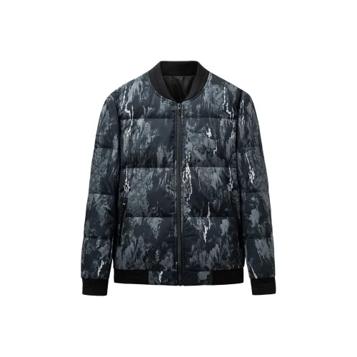 Dance With Wolves Down Jacket Men's Dark Cedar Color
