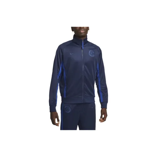 Nike Chelsea FC Jackets Coats Men's Marine Blue