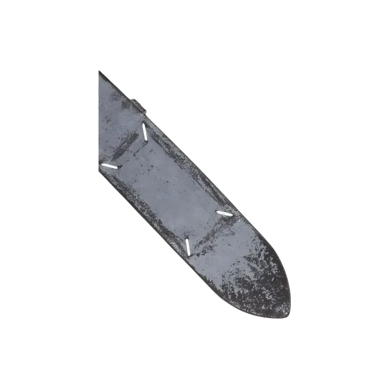 Maison Margiela Leather Belts Men Gray-4
