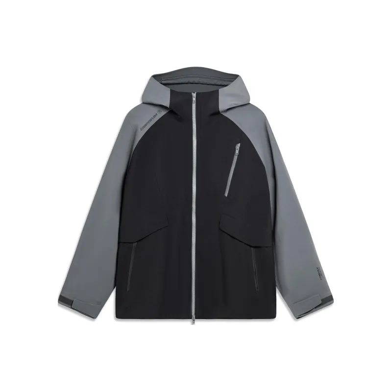 LiNing CF Tracing Wulong Armor Collection Windbreaker Jacket Unisex Black-0