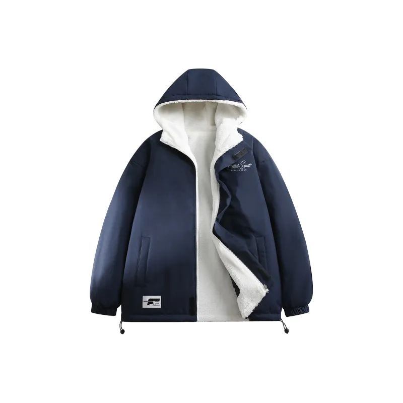 FASTFISH Puffer Jacket Unisex Purple-9