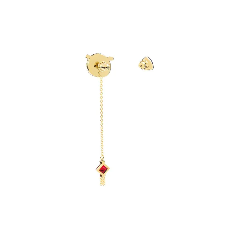 Swarovski Zodiac Stud Earrings Women's-2