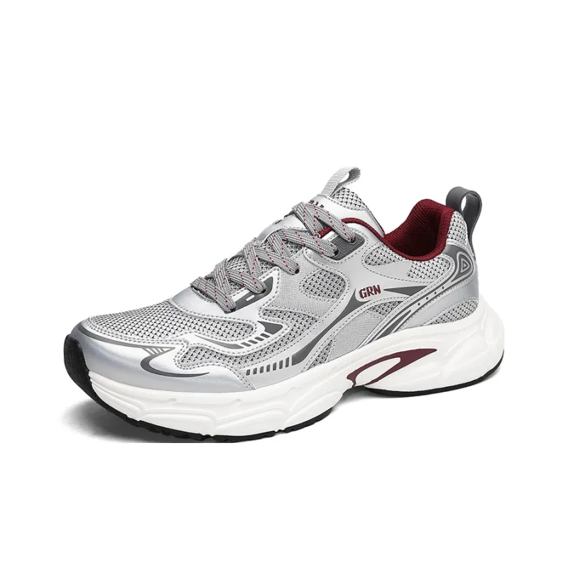 K bird Cushioning, Slip Resistant, And Abrasion Resistant Low Top Chunky Sneakers Men's-7