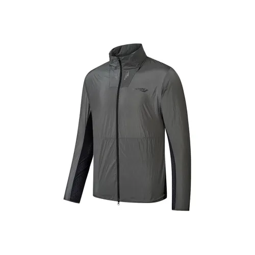 Saucony Jackets Coats Men's Silver Black