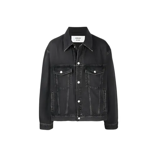 AMBUSH Denim Jackets Men Black