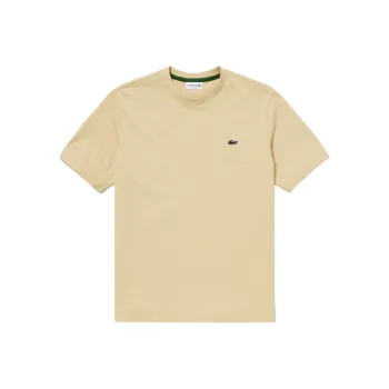 LACOSTE T Shirts Men Beige