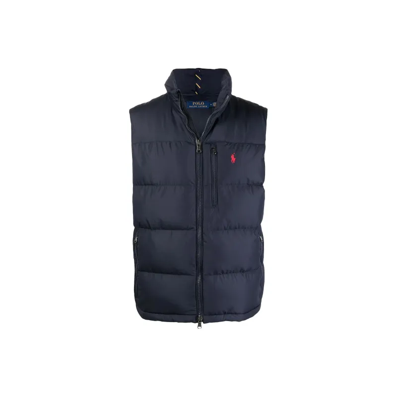 Polo Ralph Lauren Logo Embroidered Quilted Padded Vest-0