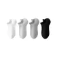 Large Heel Woolen Socks 4 Pack (White+Dark Gray+Light Gray+Black)