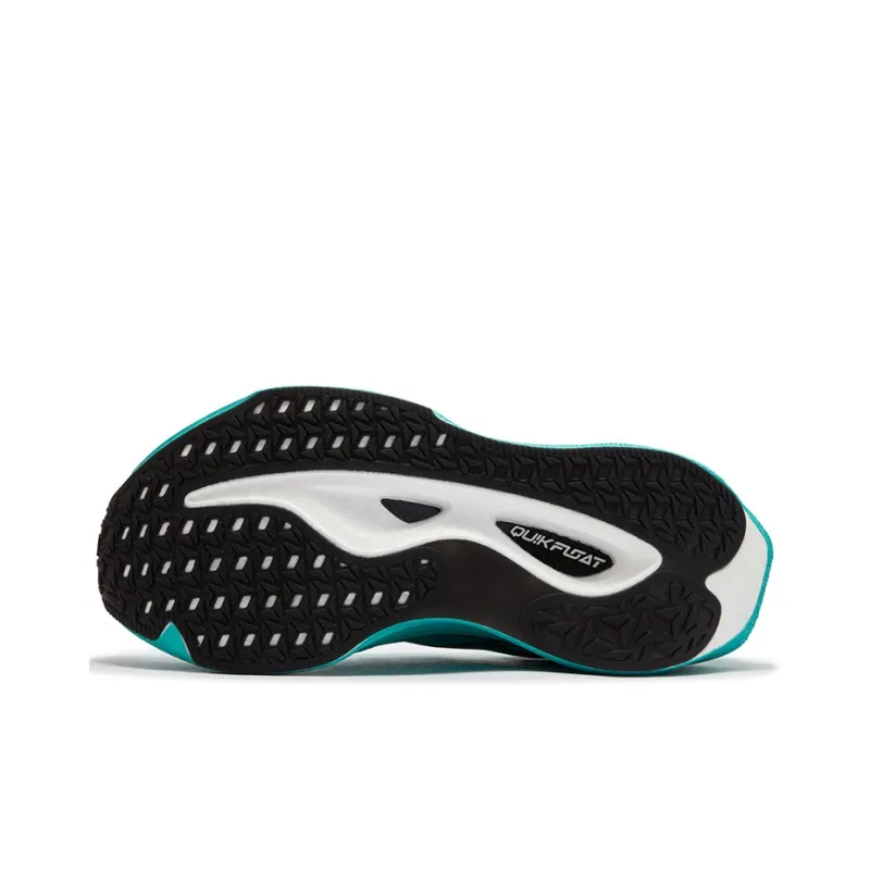 361° Flame 4MIX Running Shoes Unisex Low Top Teal/Obsidian Black-4