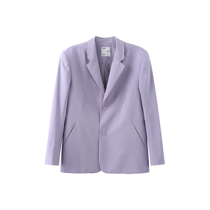 ROARINGWILD Business Suits Unisex Light Purple-0