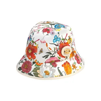 GUCCI Bucket Hats Women's White