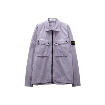 STONE ISLAND Jackets Men Lavender