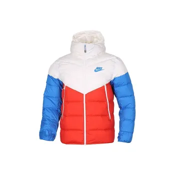 Nike Down Jackets Men Red Blue White Multicolor