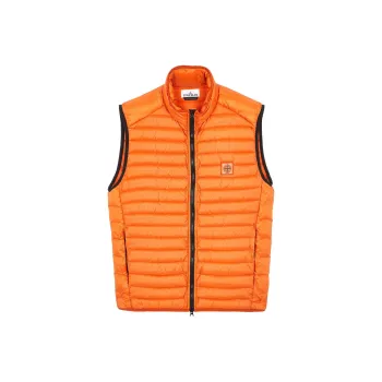 STONE ISLAND Vests Men Orange