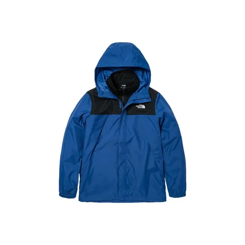 THE NORTH FACE City Outdoor Collection Waterproof And Windproof To Keep Warm Windbreaker Jacket Men's Blue