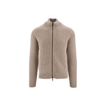 Drumohr Merino-wool Zip-up Cardigan