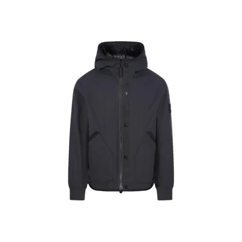 STONE ISLAND FW23 Jackets Coats Men's Black