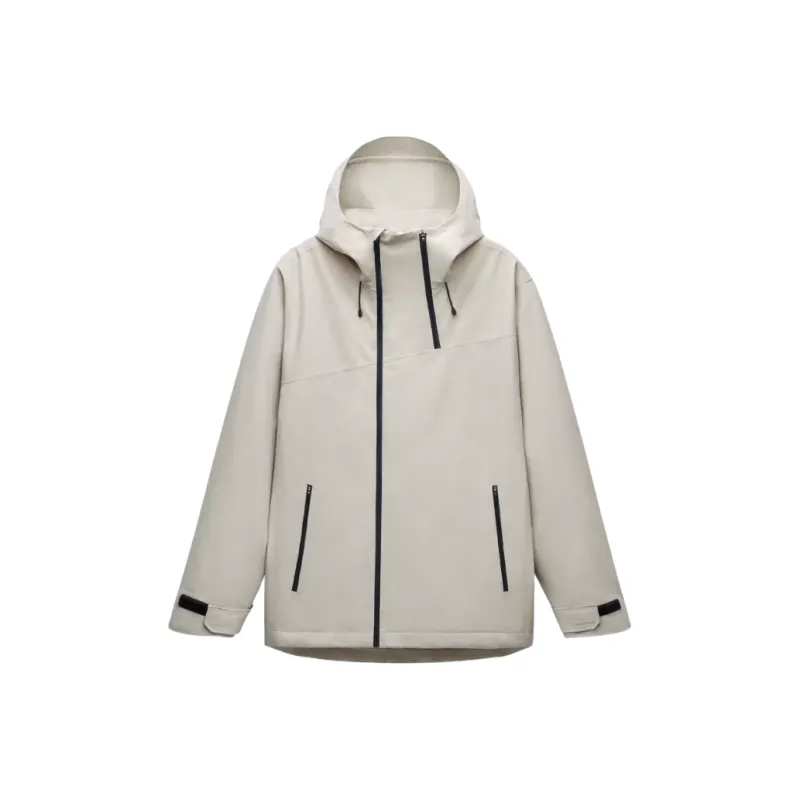 Bananain Water Resistant Windproof Warm Antibacterial Windbreaker Jacket Unisex-15