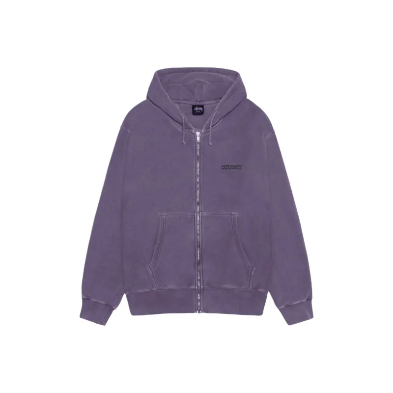Stussy Pigment Dyed Buana Zip Hoodie-8
