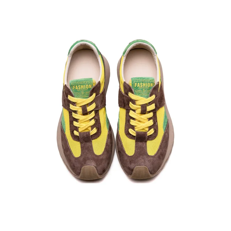 Jay Breathable Low Top Chunky Sneakers Women's-15