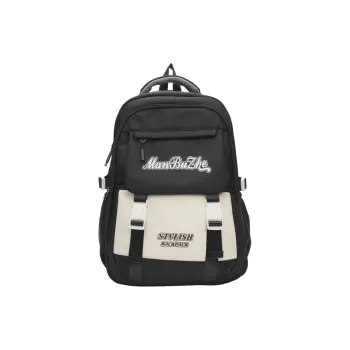 Alcohol Dragon Nylon Backpack Regular Unisex Multicolor