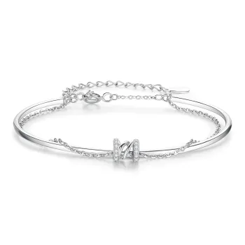 Huaying 999 Fine Silver Pure Silver Bracelets Women's