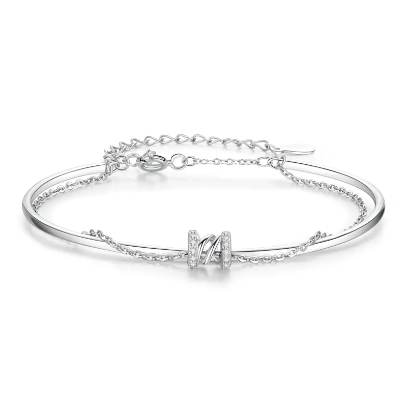 Huaying 999 Fine Silver Pure Silver Bracelets Women's-0